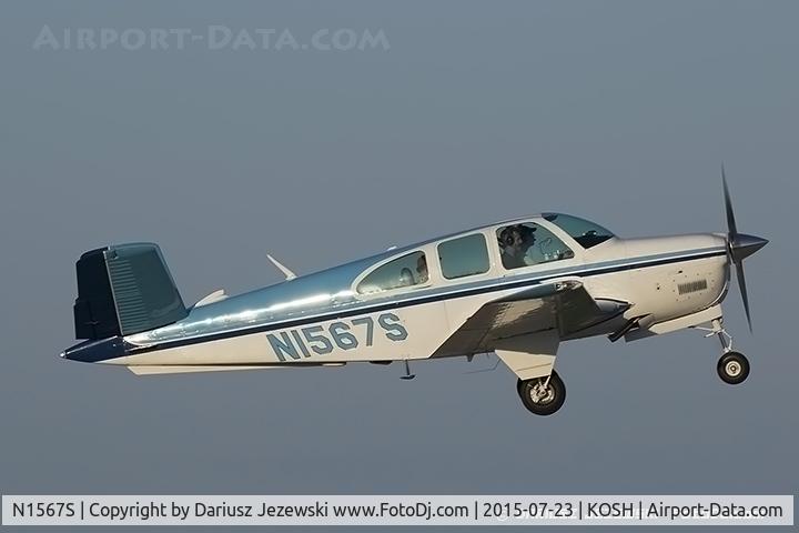 N1567S, 1962 Beech P35 Bonanza C/N D-6993, Beech P35 Bonanza  C/N D-6993, N1567S