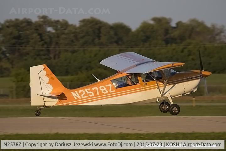 N2578Z, 1977 Bellanca 7GCAA C/N 348-77, Bellanca 7GCAA Citabria  C/N 348-77, N2578Z