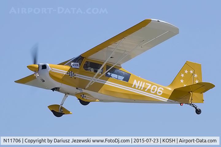 N11706, 1972 Bellanca 7KCAB Citabria C/N 319-72, Bellanca 7KCAB Citabria  C/N 319-72, N11706