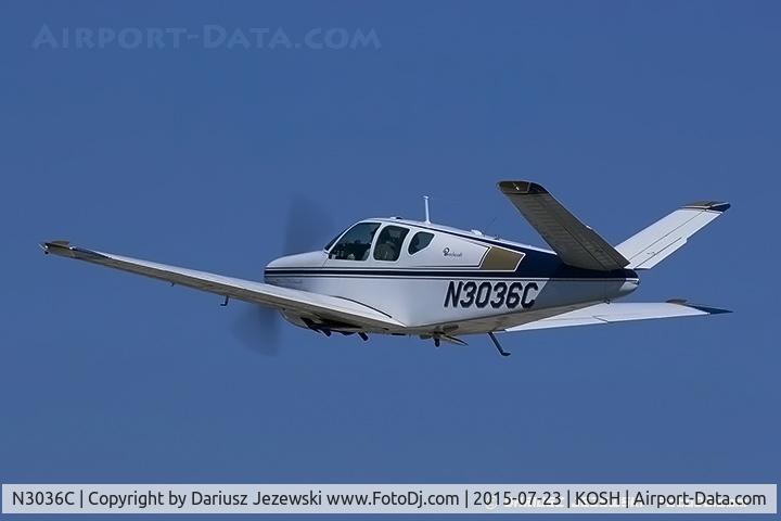 N3036C, 1958 Beech J35 Bonanza C/N D-5691, Beech J35 Bonanza  C/N D-5691, N3036C