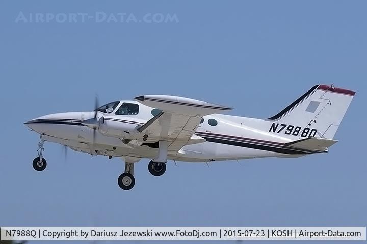 N7988Q, 1971 Cessna 401B C/N 401B0207, Cessna 401B  C/N 401B0207, N7988Q