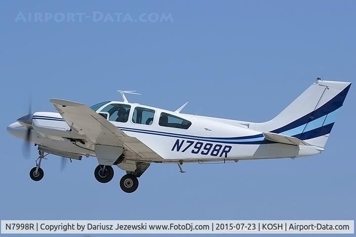 N7998R, 1969 Beech 95-B55 (T42A) Baron C/N TC-1241, Beech 95-B55 Baron (T42A)  C/N TC-1241, N7998R