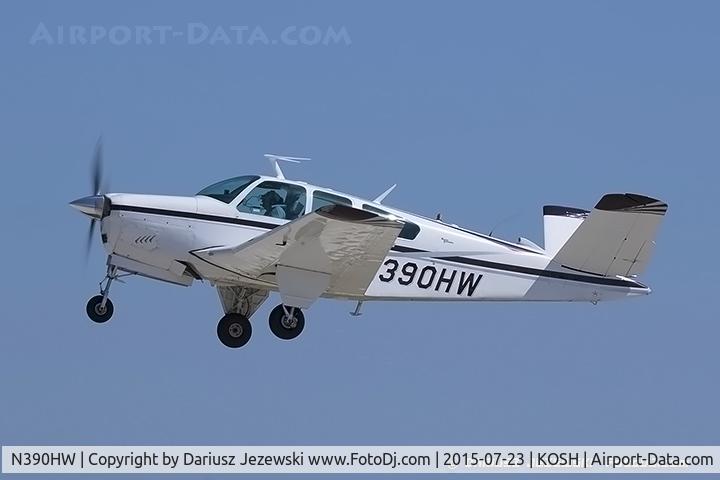 N390HW, 1967 Beech V35A Bonanza C/N D-8608, Beech V35A Bonanza  C/N D-8608, N390HW