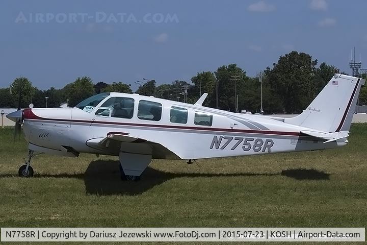 N7758R, 1968 Beech 36 Bonanza C/N E-112, Beech 36 Bonanza  C/N E-112, N7758R