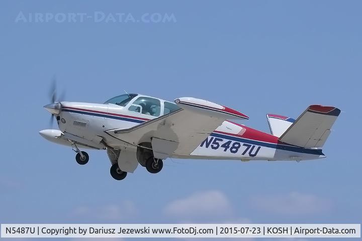 N5487U, 1967 Beech V35 Bonanza C/N D-8559, Beech V35 Bonanza  C/N D-8559, N5487U