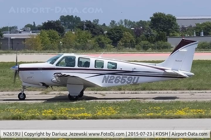 N2659U, 1986 Beech A36 Bonanza 36 C/N E-2316, Beech A36 Bonanza 36  C/N E-2316, N2659U