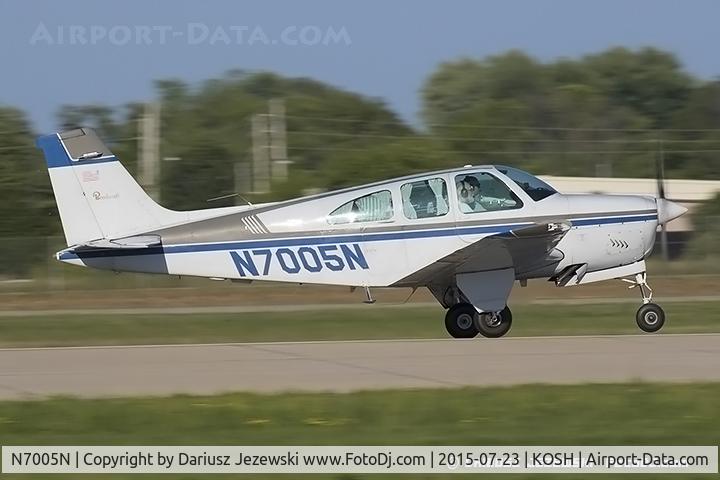N7005N, 1967 Beech E33A Bonanza C/N CE-184, Beech E33A Bonanza  C/N CE-184, N7005N