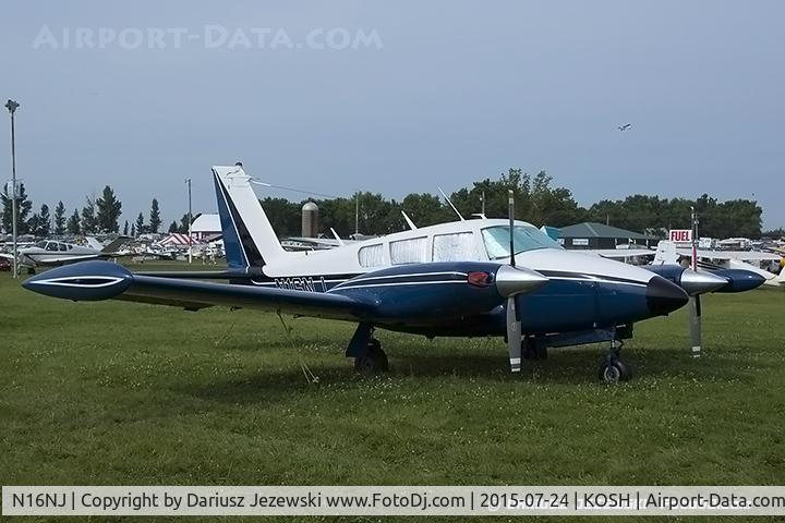 N16NJ, 1969 Piper PA-30 Twin Comanche Twin Comanche C/N 30-1845, Piper PA-30 Twin Comanche  C/N 30-1845, N16NJ