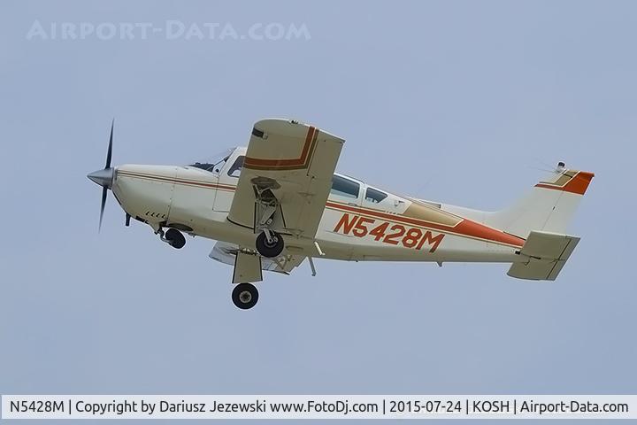 N5428M, 1978 Beech C24R C/N MC-574, Beech C24R Sierra  C/N MC-574, N5428M