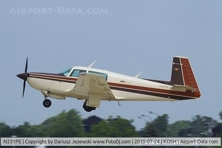N231PE, 1980 Mooney M20K C/N 25-0338, Mooney M20K  C/N 25-0338, N231PE