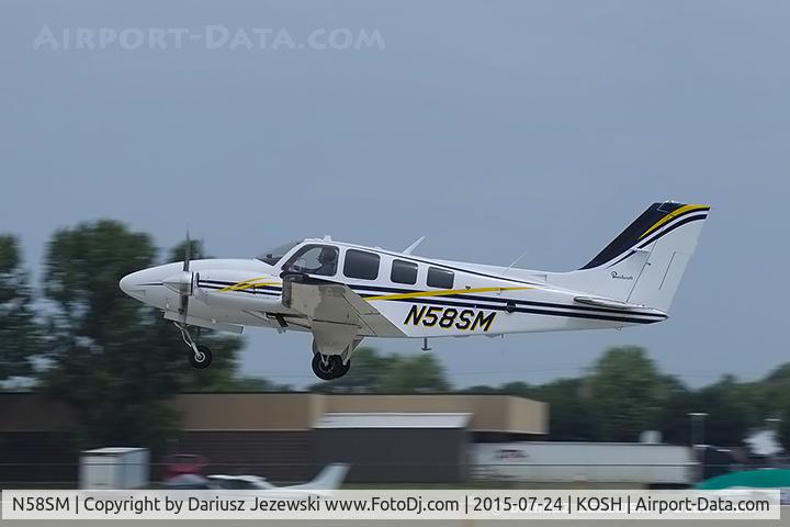 N58SM, 1976 Beech 58 Baron C/N TK-8, Beech 58 Baron  C/N TK-8, N58SM