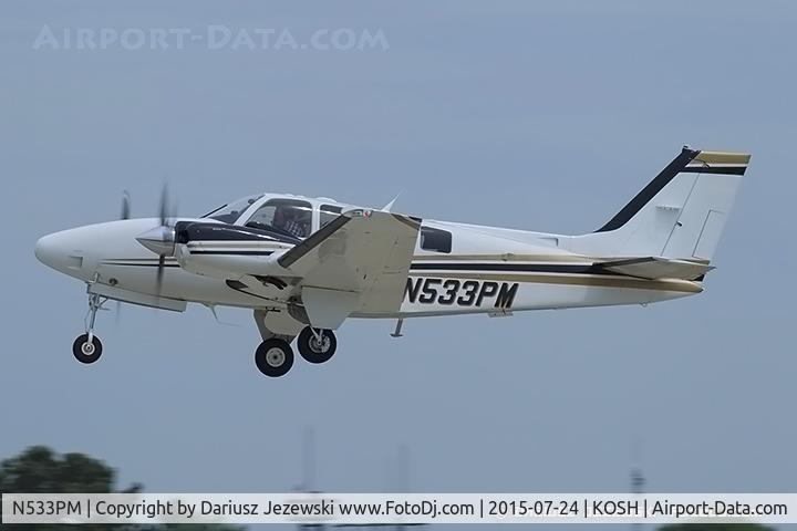 N533PM, Hawker Beechcraft Corp G58 Baron C/N TH-2255, Hawker Beechcraft Corp G58  C/N TH-2255, N533PM
