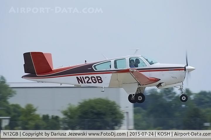 N12GB, 1975 Beech V35B Bonanza C/N D-9789, Beech F35 Bonanza  C/N D-9789, N12GB