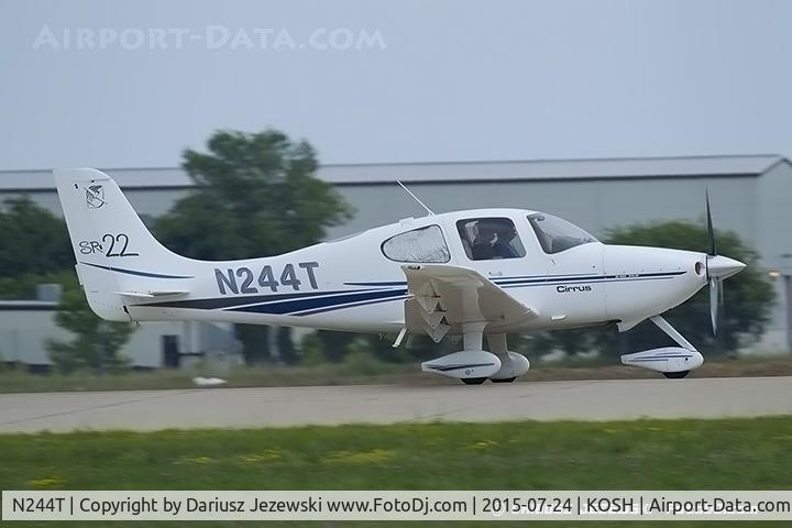 N244T, 2001 Cirrus SR22 C/N 0045, Cirrus SR22  C/N 45, N244T