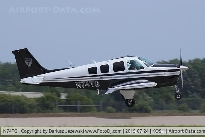 N74TG, 2007 Agusta A-119 C/N 14532, Beech 36 Bonanza  C/N E-3, N74TG