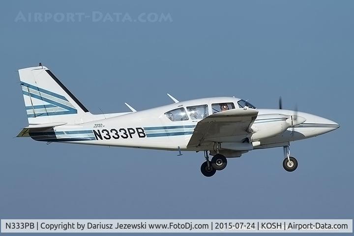 N333PB, 1975 Piper PA-23-250 Aztec C/N 27-7654013, Piper PA-23-250 Aztec  C/N 27-7654013, N333PB