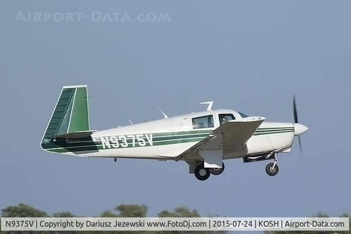 N9375V, 1969 Mooney M20C Ranger C/N 700021, Mooney M20C Ranger  C/N 700021, N9375V