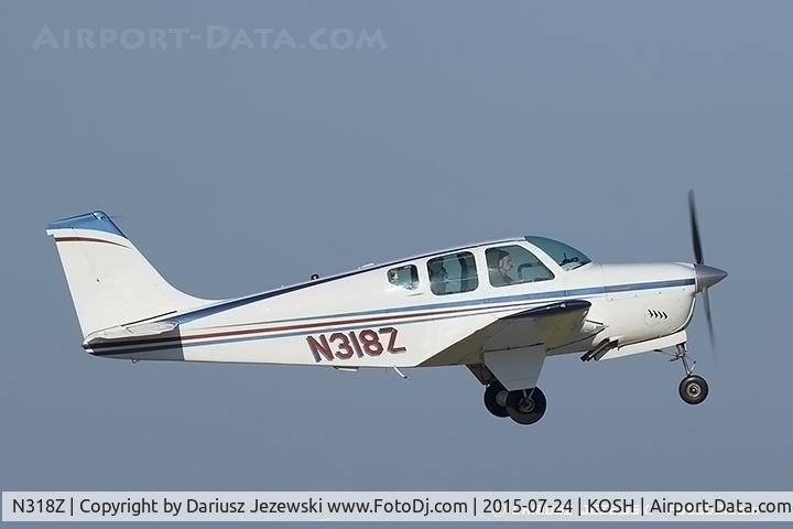 N318Z, Beech 35-33 Debonair C/N CD-215, Beech 35-33 Debonair  C/N CD-215, N318Z