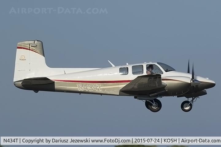 N434T, 1960 Beech D50E Twin Bonanza C/N DH-306, Beech D50E Twin Bonanza  C/N DH-306, N434T