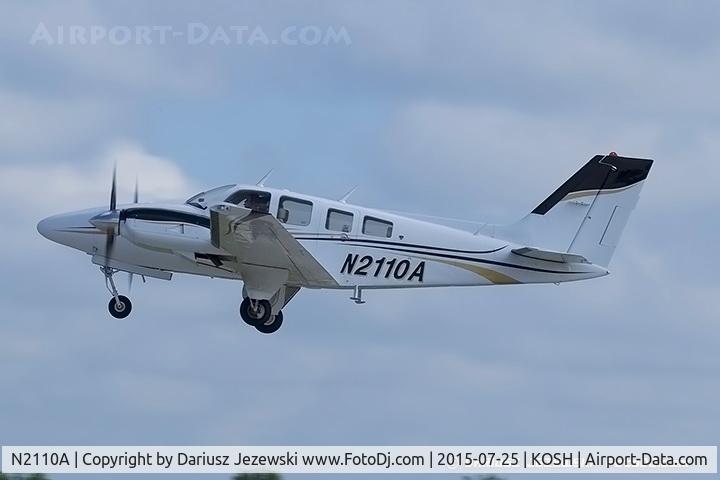 N2110A, 1977 Beech 58P Baron C/N TJ-129, Beech 58P Baron  C/N TJ-129, N2110A