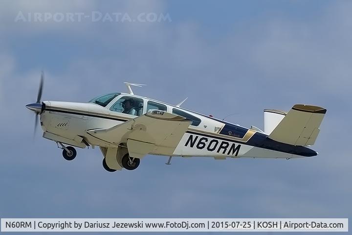 N60RM, 1977 Beech V35B Bonanza C/N D-10048, Beech F35 Bonanza  C/N D-10048, N60RM