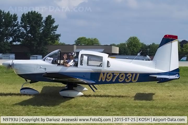 N9793U, 1976 Grumman American AA-5A Cheetah C/N AA5A-0193, American Aviation AA-5A Cheetah  C/N AA5A-0193, N9793U