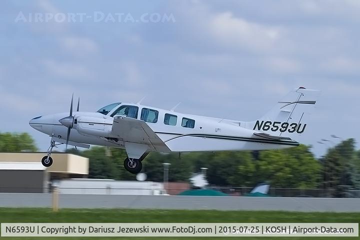 N6593U, 1983 Beech 58 Baron C/N TH-1371, Beech 58 Baron  C/N TH-1371, N6593U