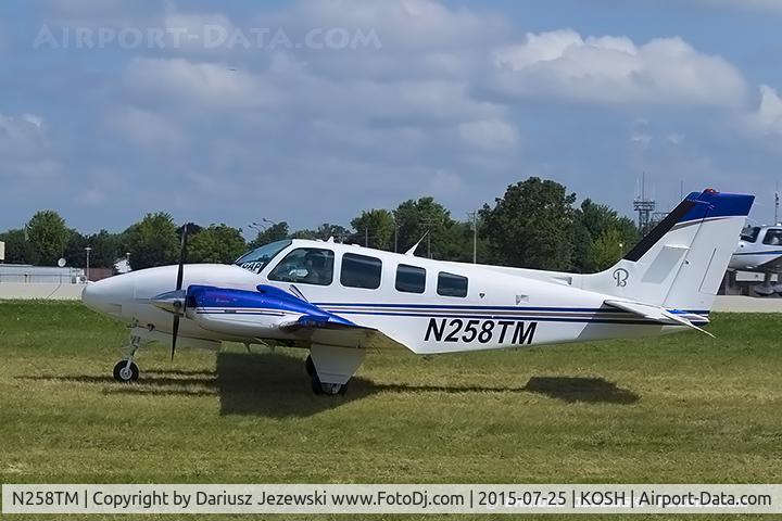 N258TM, 1988 Beech 58 Baron C/N TH-1539, Beech 58 Baron  C/N TH-1539, N258TM