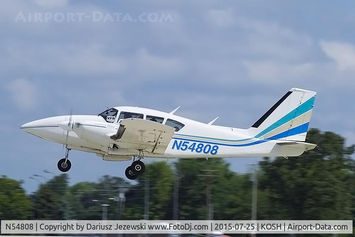N54808, 1975 Piper PA-23-250 Aztec C/N 277554106, Piper PA-23-250 Aztec  C/N 277554106, N54808