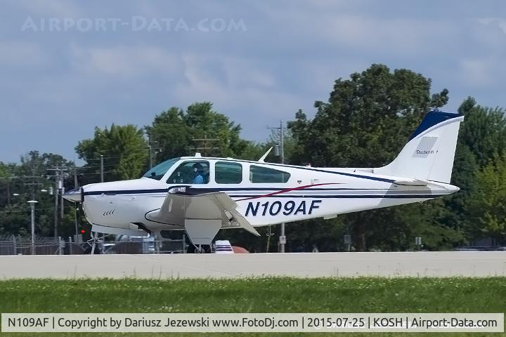 N109AF, 1981 Beech F33A Bonanza C/N CE-983, Beech F33A Bonanza  C/N CE-983, N109AF