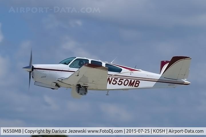 N550MB, 1964 Beech S35 Bonanza C/N D-7610, Beech S35 Bonanza  C/N D-7610, N550MB