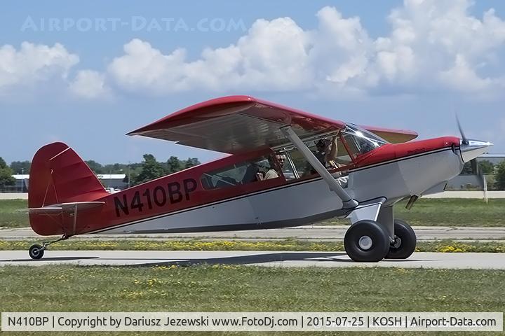 N410BP, 2012 Barrows Bearhawk Patrol C/N P01-P001/P002-P121, Bearhawk Patrol  C/N P01-P001/P002-P121, N410BP