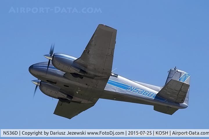 N536D, 1962 Beech D50E Twin Bonanza C/N DH-338, Beech D50E Twin Bonanza  C/N DH-338, N536D
