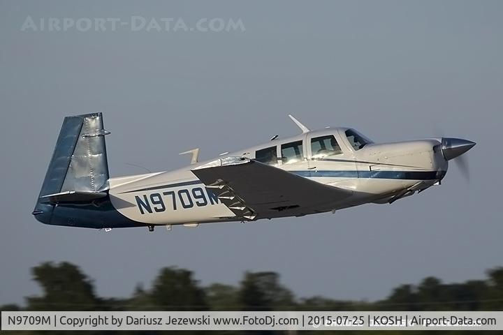 N9709M, 1967 Mooney M20F Executive C/N 670269, Mooney M20F Executive  C/N 670269, N9709M