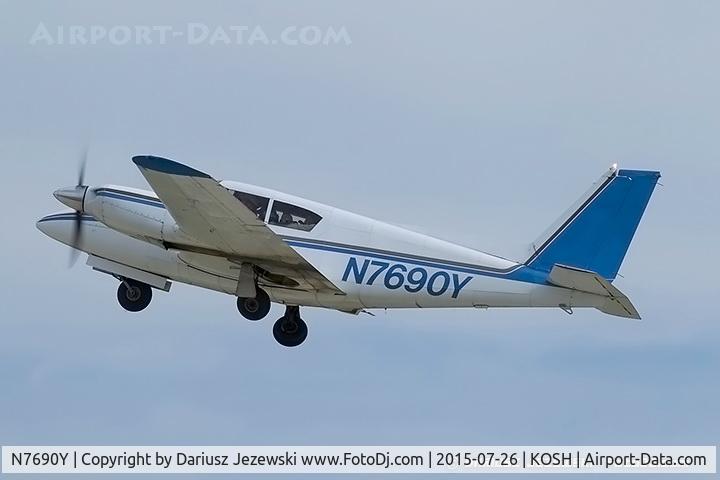 N7690Y, 1965 Piper PA-30 Twin Comanche Twin Comanche C/N 30-771, Piper PA-30 Twin Comanche  C/N 30-771, N7690Y