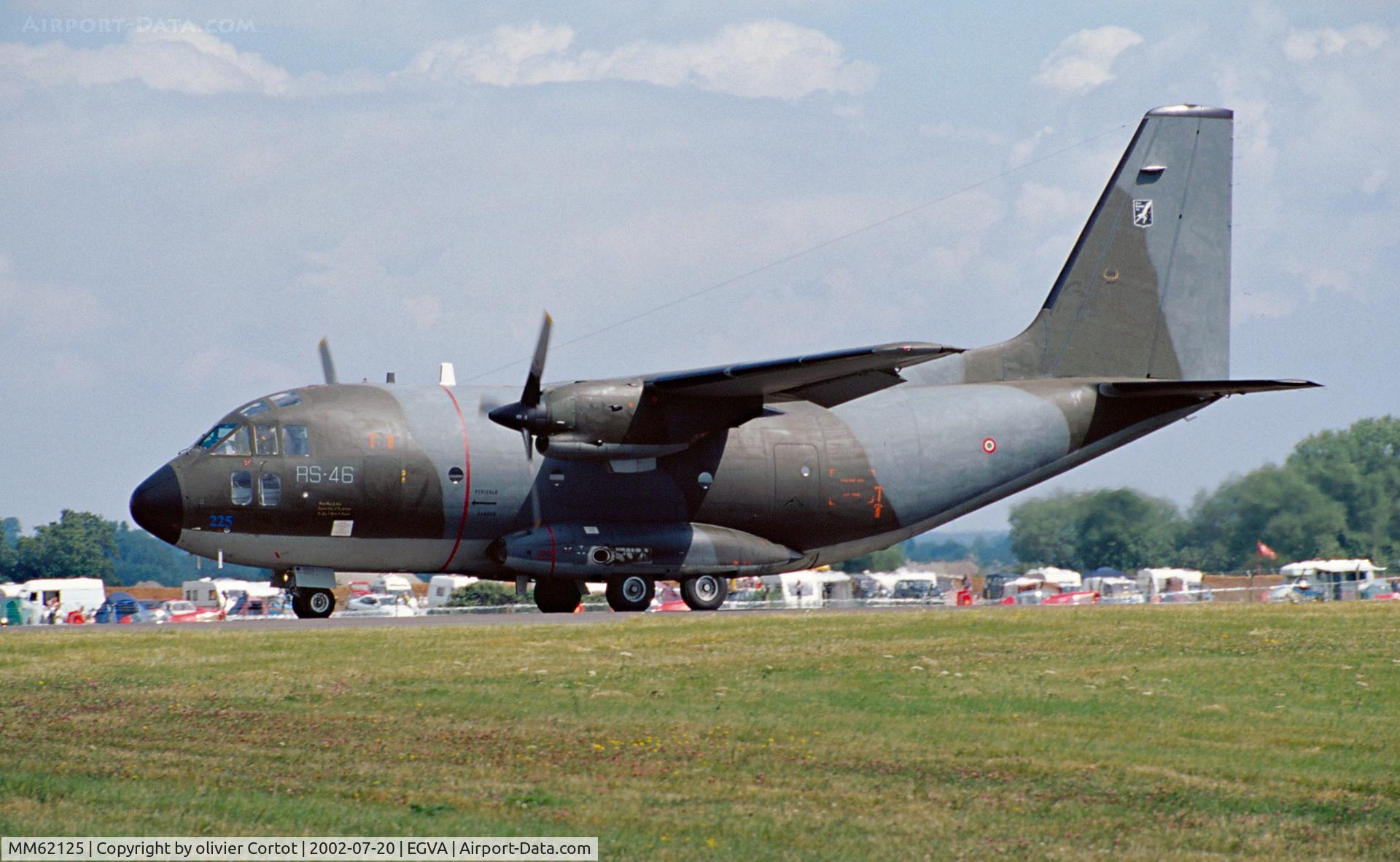 MM62125, Aeritalia G-222TCM C/N 4031, RAIT 2002