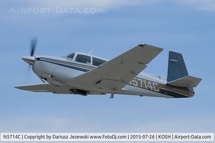 N5714C, 1983 Mooney M20J 201 C/N 24-1428, Mooney M20J 201  C/N 24-1428, N5714C