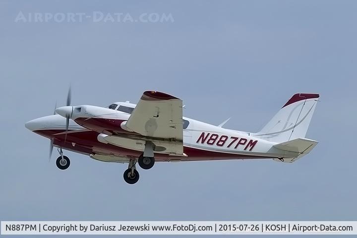 N887PM, 1970 Piper PA-39-160 Twin Comanche C/N 39-25, Piper PA-39 Twin Comanche  C/N 39-25, N887PM