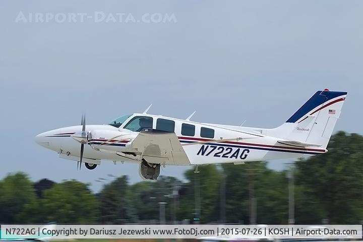 N722AG, 1977 Beech 58 Baron C/N TH-799, Beech 58 Baron  C/N TH-799, N722AG