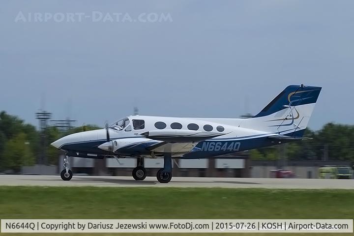 N6644Q, 1974 Cessna 414 Chancellor C/N 414-0543, Cessna 414  C/N 414-0543, N6644Q
