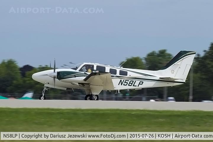 N58LP, 1985 Beech 58P Baron C/N TJ-481, Beech 58P Baron  C/N TJ-481, N58LP