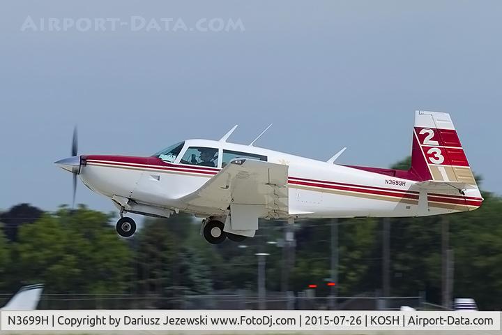 N3699H, 1980 Mooney M20K C/N 25-0476, Mooney M20K  C/N 25-0476, N3699H