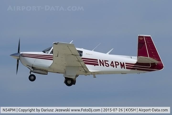 N54PM, 1988 Mooney M20J 201 C/N 24-1677, Mooney M20J 201  C/N 24-1677, N54PM