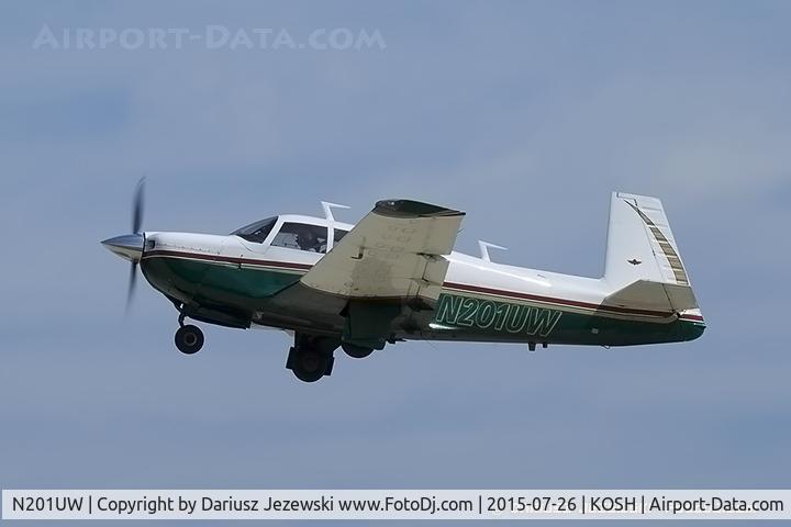 N201UW, 1977 Mooney M20J 201 C/N 24-0390, Mooney M20J 201  C/N 24-0390, N201UW