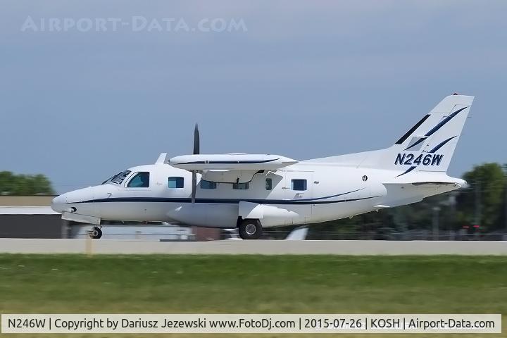 N246W, 1982 Mitsubishi MU-2B-60 Marquise C/N 1552S.A., Mitsubishi MU-2B-60  C/N 1552S.A., N246W