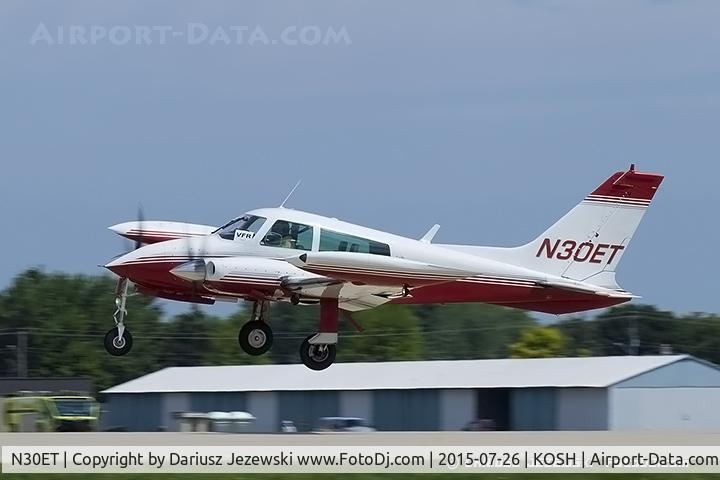 N30ET, 1979 Rand Robinson KR-2 C/N 3693, Cessna T310Q  C/N 310Q0266, N30ET