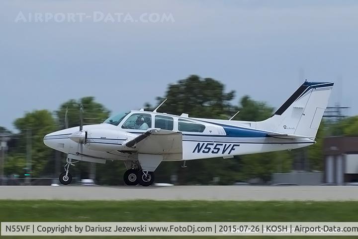 N55VF, 1978 Beech 95-B55 (T42A) Baron C/N TC-2132, Beech 95-B55 Baron (T42A)  C/N TC-2132, N55VF