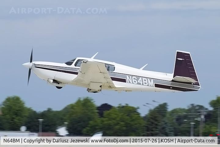 N64BM, 1990 Mooney M20M Bravo C/N 27-0073, Mooney M20M Bravo  C/N 27-0073, N64BM