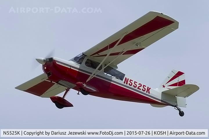 N5525K, 1978 Bellanca 7GCBC C/N 1025-78, Bellanca 7GCBC Citabria  C/N 1025-78, N5525K