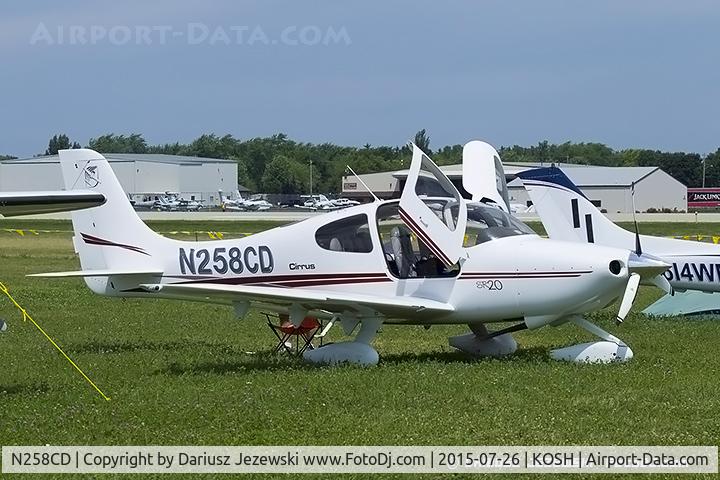 N258CD, 2002 Cirrus SR20 C/N 1186, Cirrus SR20  C/N 1186, N258CD